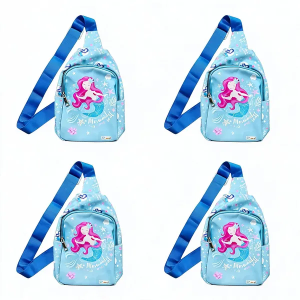 Aqua_Blue_Faux_Leather_Mermaid_Dreams_Crossbody_Chest_Bag