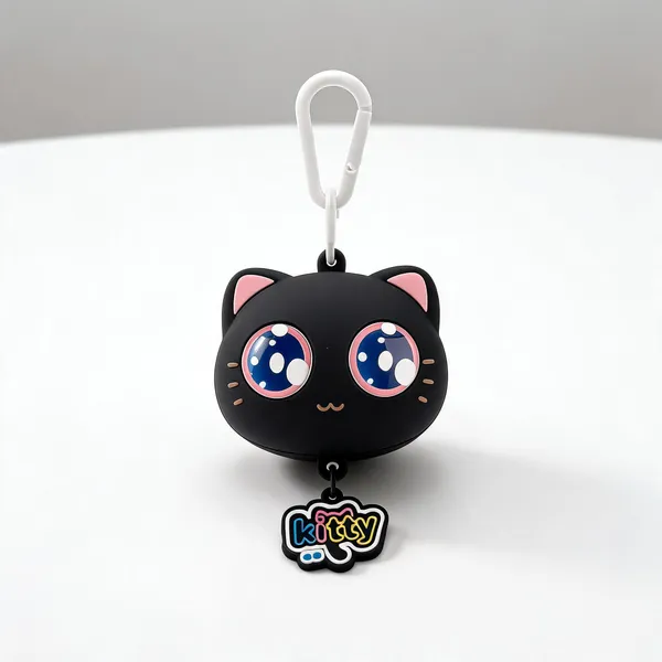Black_Rubber_Cartoon_Cat_Pop_Out_Eyes_Squeeze_Keychain