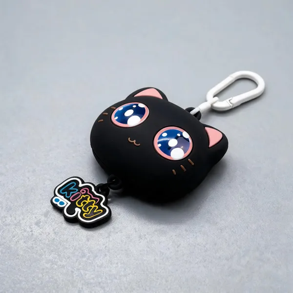 Black_Rubber_Cartoon_Cat_Pop_Out_Eyes_Squeeze_Keychain