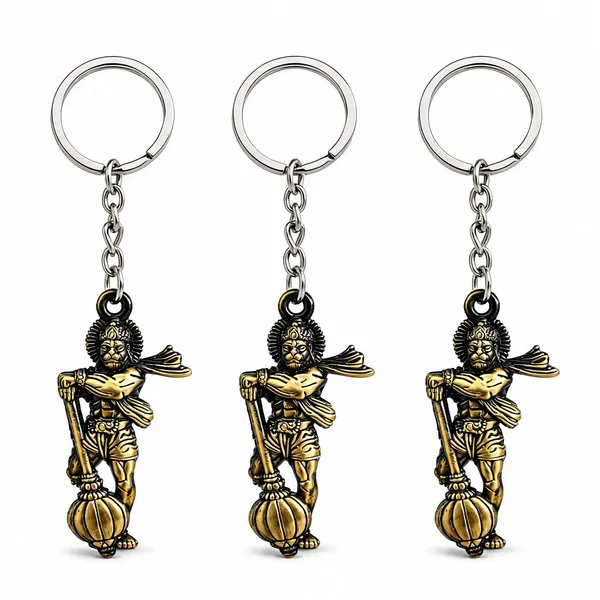 Bajrang_Bali_Hanuman_With_Gada_Gold_Keychain