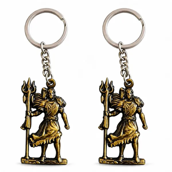 Gold_Metal_Lord_Shiva_Mahadev_Trishul_Keychain