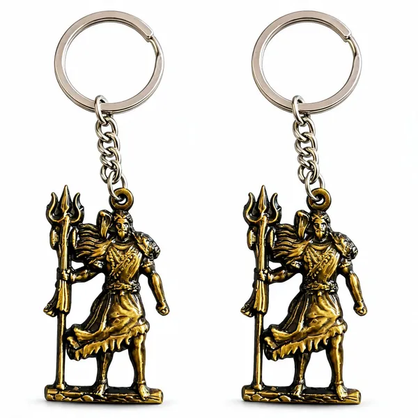 Gold_Metal_Lord_Shiva_Mahadev_Trishul_Keychain