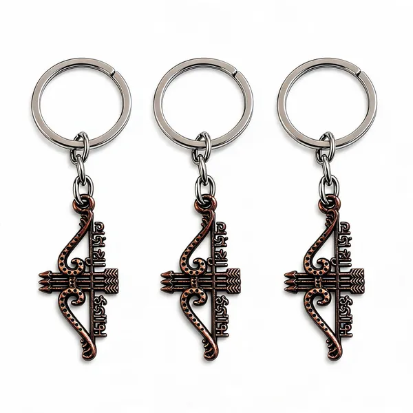 Jai_Shree_Shyam_Bronze_Metal_Design_Keychain