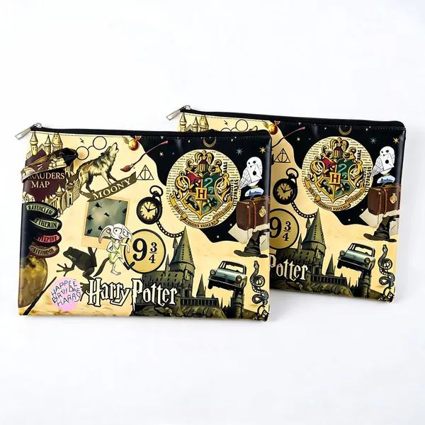 Faux_Leather_Wizarding_Theme_A4_Document_Pouch