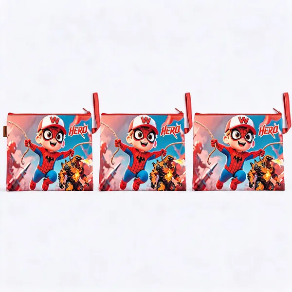 Faux_Leather_Web_Hero_Cartoon_Print_A4_Document_Pouch