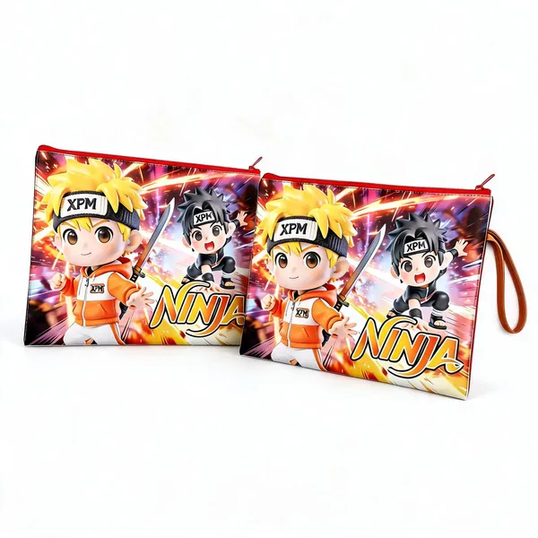 Faux_Leather_Ninja_Duo_Print_A4_Document_Pouch