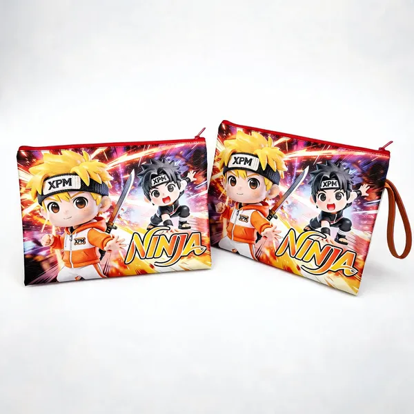 Faux_Leather_Ninja_Duo_Print_A4_Document_Pouch