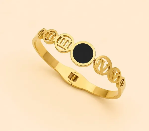 Gold_Tone_Initial_Charm_Cuff_Bracelet_For_Women