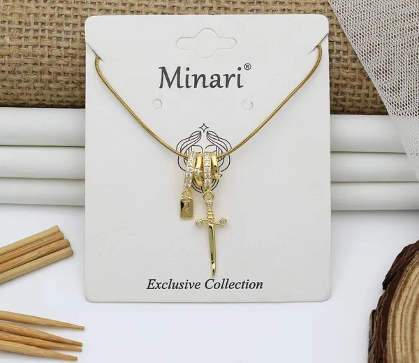 Gold_Tone_Cross_Pendant_Necklace_For_Women