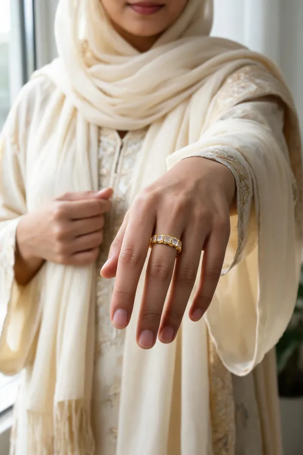 Gold_Tone_Copper_Stone_Studded_Ring_For_Women