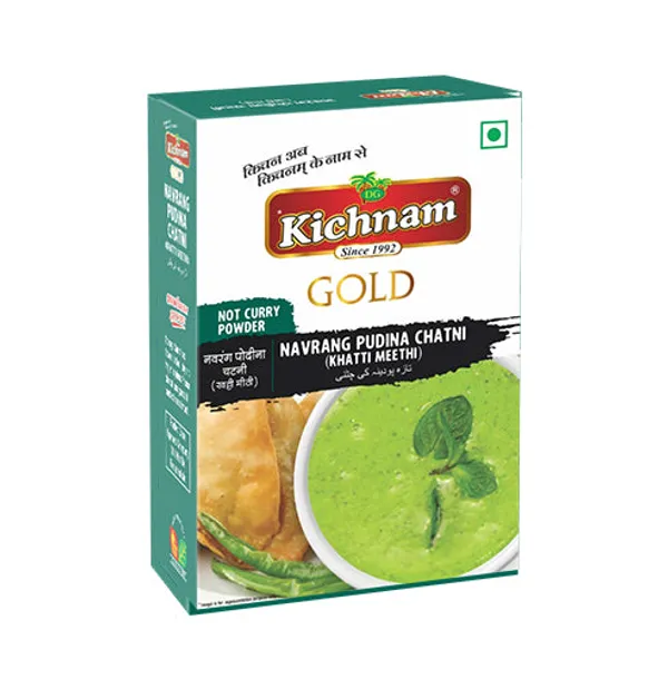 Kichnam_Pudina_Mint_Chutney_Masala_200G_Pack_Of_3