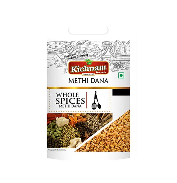 Kichnam_Whole_Fenugreek_Seeds_Sabut_Methi_Dana_100G_Pack_Of_14