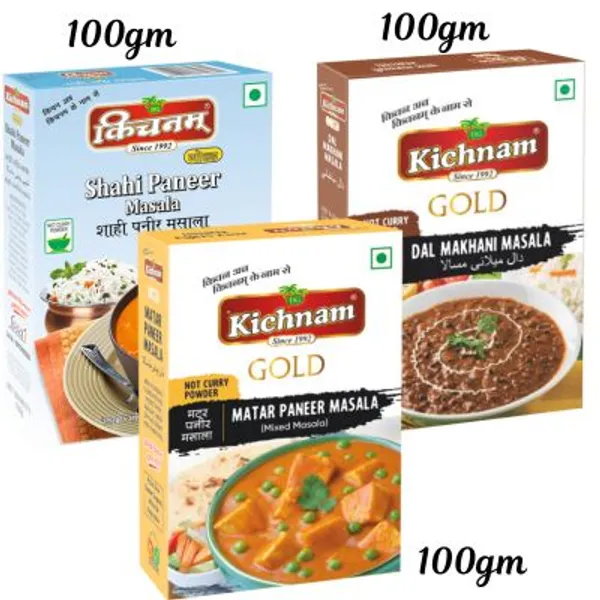 Kichnam_Shahi_Gravy_Masala_Kit_Matar_Paneer_Shahi_Paneer_Dal_Makhani_Pack_Of_3
