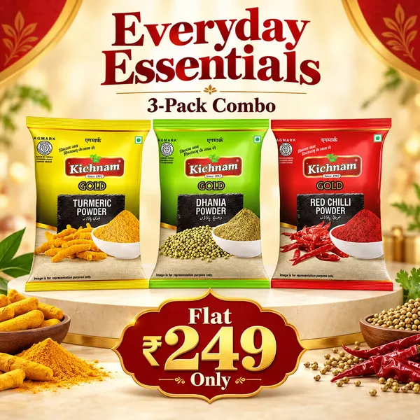 Kichnam_Turmeric_Coriander_Red_Chilli_Powder_Combo_Pack_Of_3
