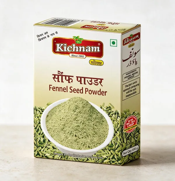 Kichnam_Fennel_Powder_Saunf_100G_Pack_Of_6