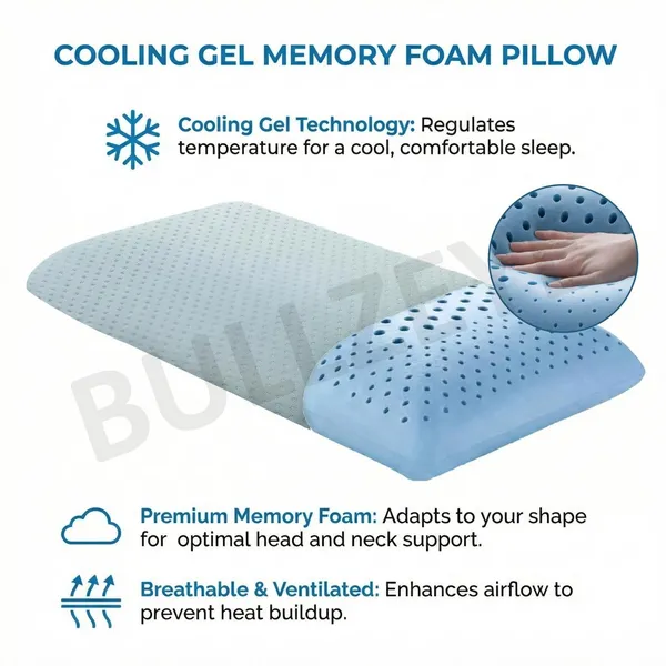 Memory_Foam_Cooling_Gel_Hypoallergenic_Support_Pillow