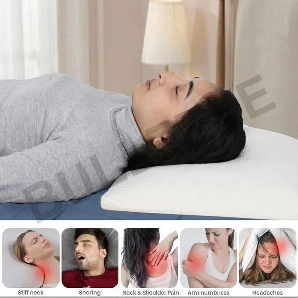 Memory_Foam_Contoured_Ergonomic_Support_Pillow