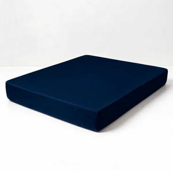 Cotton_Feel_Solid_Navy_Blue_Fitted_Mattress_Protector