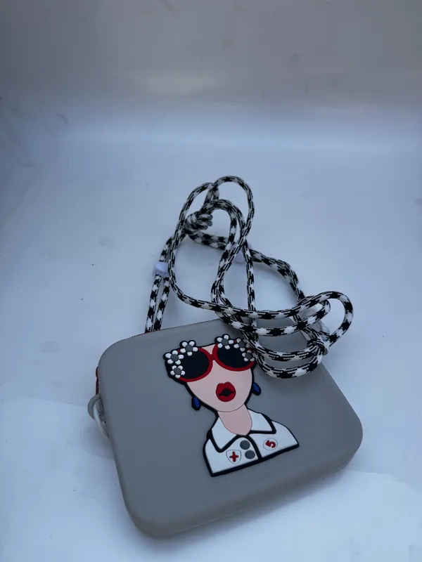 Grey_Silicone_Sling_Bag_For_Kids