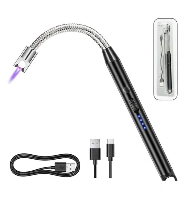 Black_Metal_Electric_Lighter_For_Kids