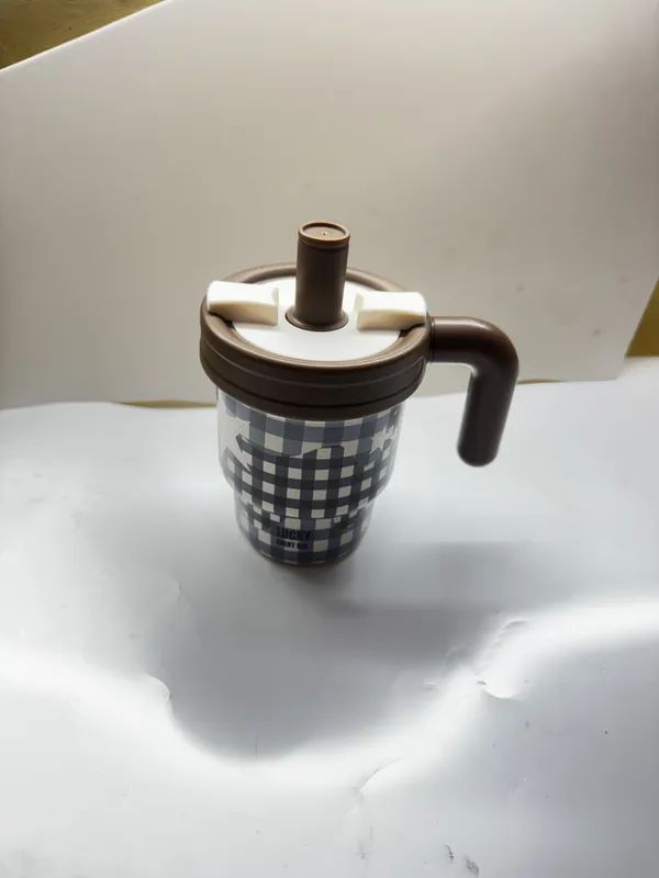 Brown__And__White_Steel_Tumbler_For_Kids