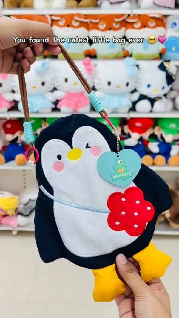 Animal-Shaped_Soft_Crossbody_Bag_Soft_Soft_Crossbody_Bag_with_Adjustable_Cord_Strap_Lightweight_Furry_Animal_Doll_Purse_for_Everyday_Outings,_Travel_Penguin