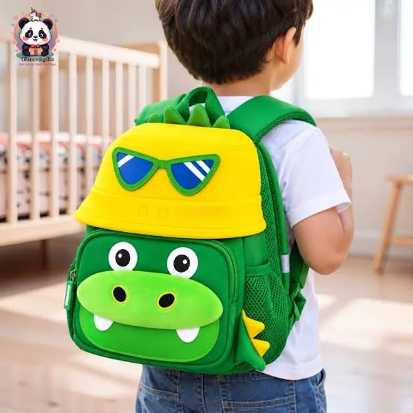 Green_Soft_Diving_Material_Backpack_For_Kids