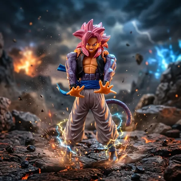 Anime_Cartoon_Character_Q_Posket_Action_Figure_|_Limited_Edition_|_Attractive_Lightweight_Durable_Toy_Figures_for_Home_Decors_Office_Desk_and_Study_Table_(Monkey_Gogeta)
