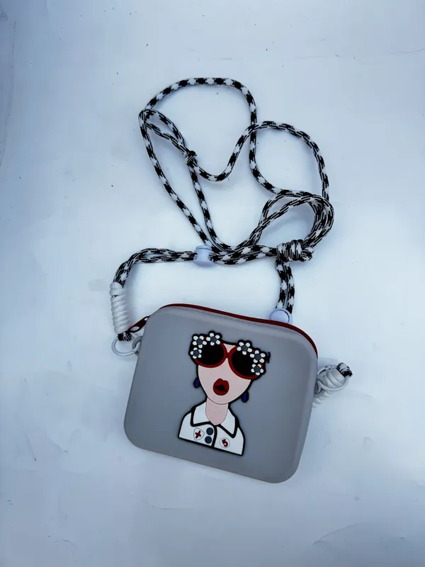 Grey_Silicone_Sling_Bag_For_Kids