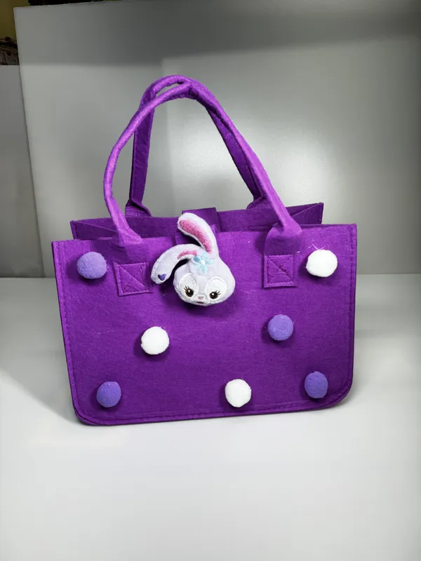 Cute_Felt_Hamper_Gift_Bag_for_Kids_|_Reusable_Tote_Bag_Adorable_Soft_Toy_Charm_&_Pom-Pom_|_Spacious_Gift_Basket_for_Birthday,_Raksha_Bandhan,_Return_Gifts,_Picnic,_Lunch_|_28x18_x15_cm
