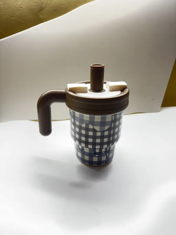Brown__And__White_Steel_Tumbler_For_Kids