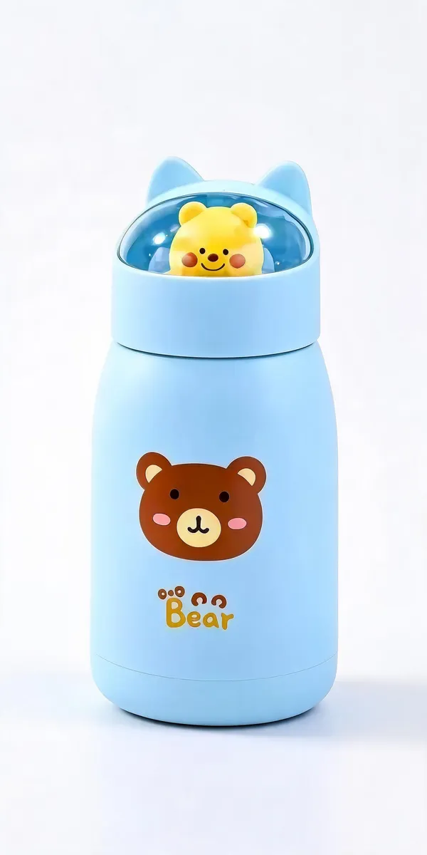 Sky_Blue_Glass_Plastic_Water_Bottle_For_Kids