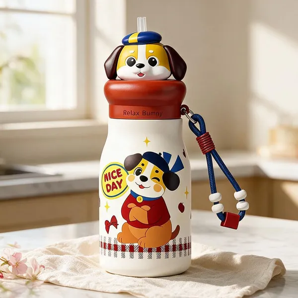 500_ML_Cute_Cartoon_Animal_Water_Bottle_for_Girls_And_Kids_Stainless_Steel