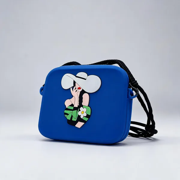 Blue_Silicone_Sling_Bag_For_Kids