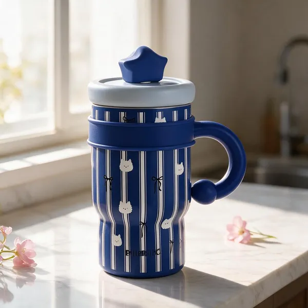 Cartoon_Mini_Tumbler_–_700ml_Stainless_Steel_Double-Walled_Travel_Mug_–_Leak-Proof,_BPA-Free_with_Straw_–_Perfect_for_School_&_Outdoor_Use_Blue_Steel_Tumbler_For_Kids