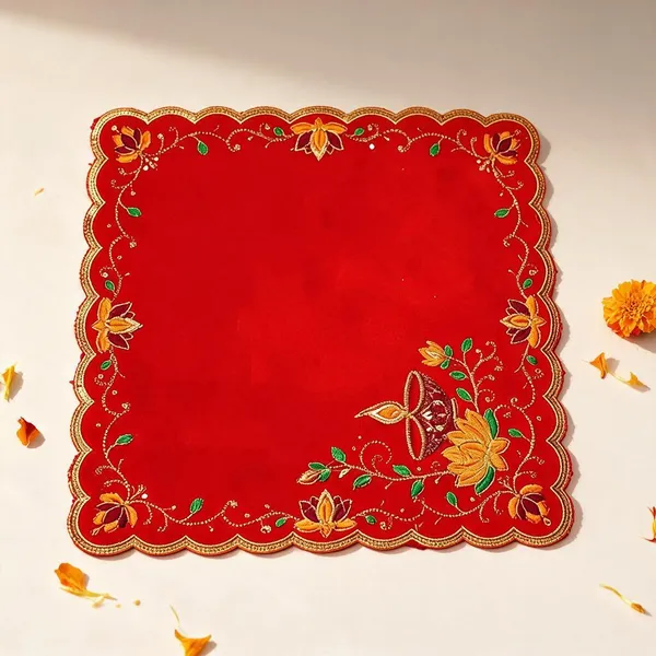 Velvet_Traditional_Floral_Embroidered_Pooja_Aasan