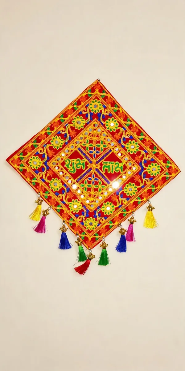 Velvet_Festive_Diamond_Shubh_Labh_Wall_Hanging