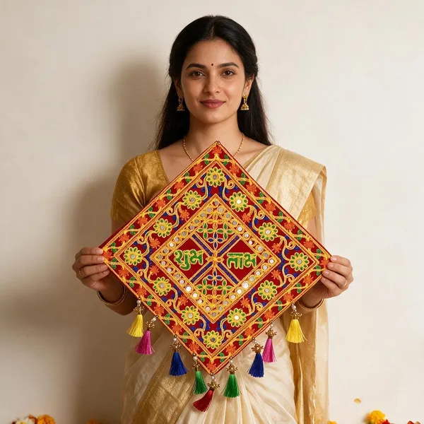 Velvet_Festive_Diamond_Shubh_Labh_Wall_Hanging