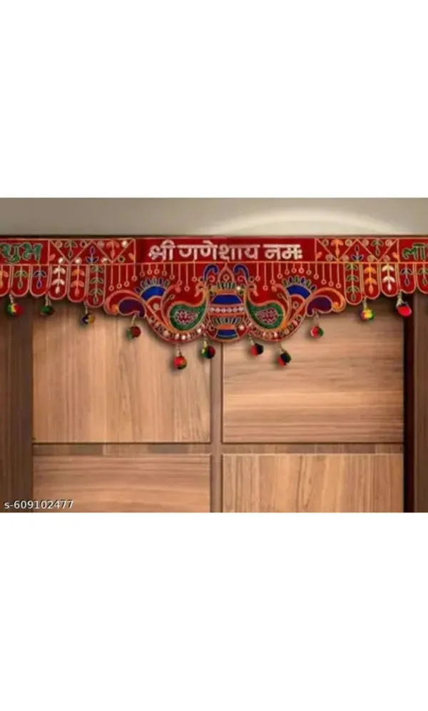 Red_Ganesh_Traditional_Decorative_Toran