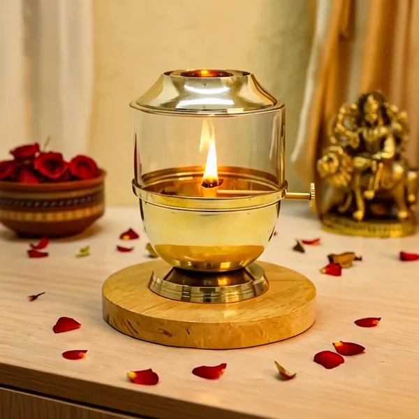 Metal_Glass_Festive_Traditional_Enclosed_Oil_Lamp
