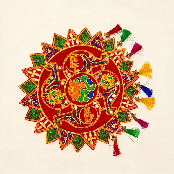 Velvet_Traditional_Embroidered_Religious_Wall_Hanging