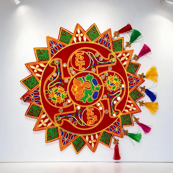 Velvet_Traditional_Embroidered_Religious_Wall_Hanging