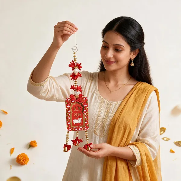 Velvet_Festive_Shubh_Labh_Floral_Door_Hanging
