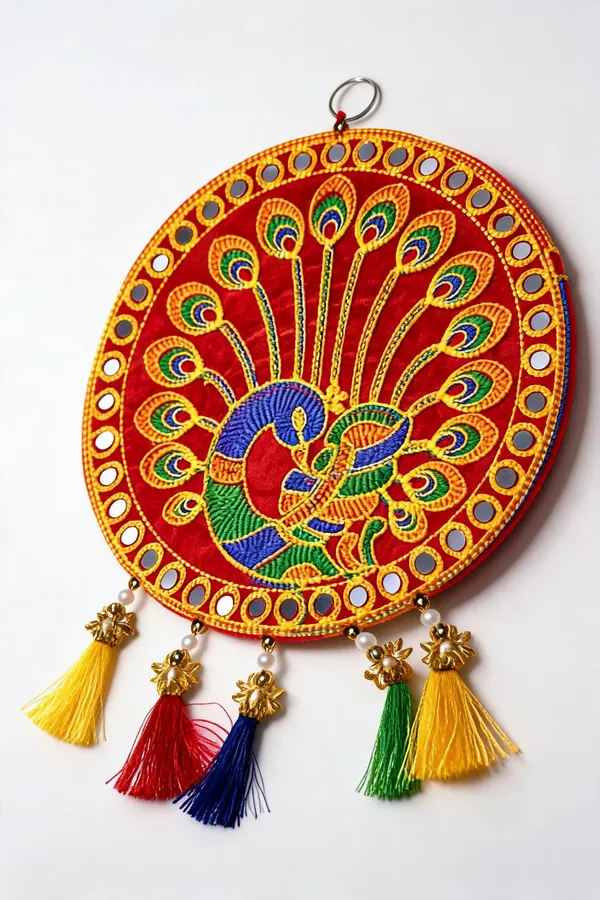 Velvet_Traditional_Twin_Peacock_Embroidered_Wall_Hanging