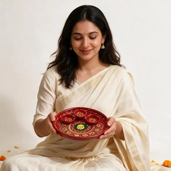 Steel_Festive_Ganesha_Hand-Painted_Pooja_Thali_Set