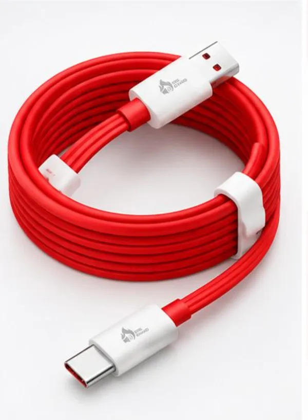 Firesound_USB_Type_C_Cable_1_m_FSDT-022_(Compatible_with_Mobile,_Tablet,_Red,_White,_One_Cable,_USB_Type_A_To_USB_Type_C)