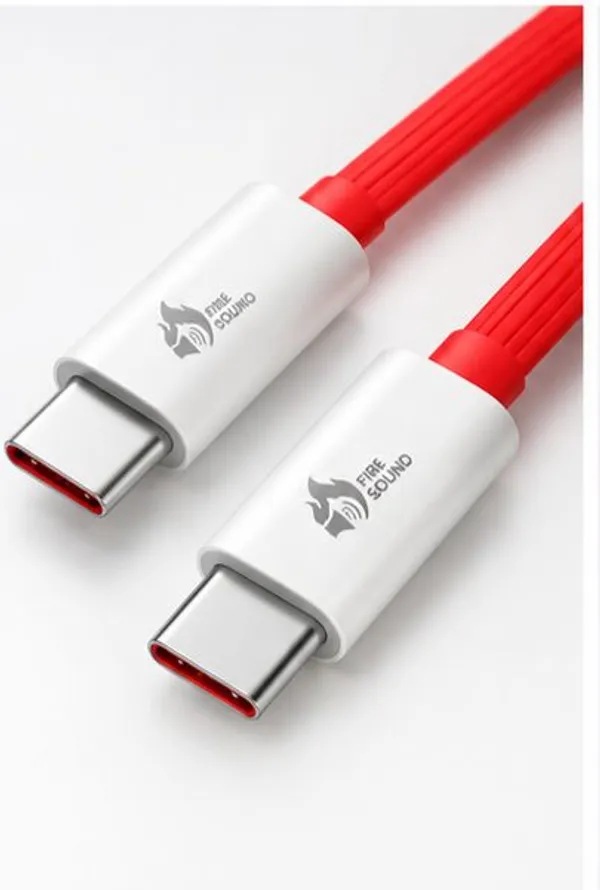 Firesound_USB_Type_C_Cable_1_m_FSDT-022_(Compatible_with_Mobile,_Tablet,_Red,_White,_One_Cable,_USB_Type_A_To_USB_Type_C)