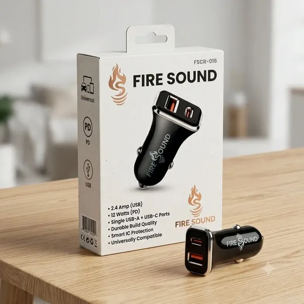 Firesound_100_Amp_Turbo_Car_Charger_(Black,_With_USB_Cable)