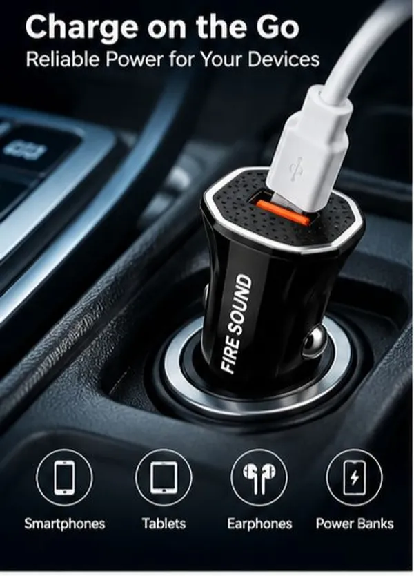 Firesound_100_W_Turbo_Car_Charger_(Black)