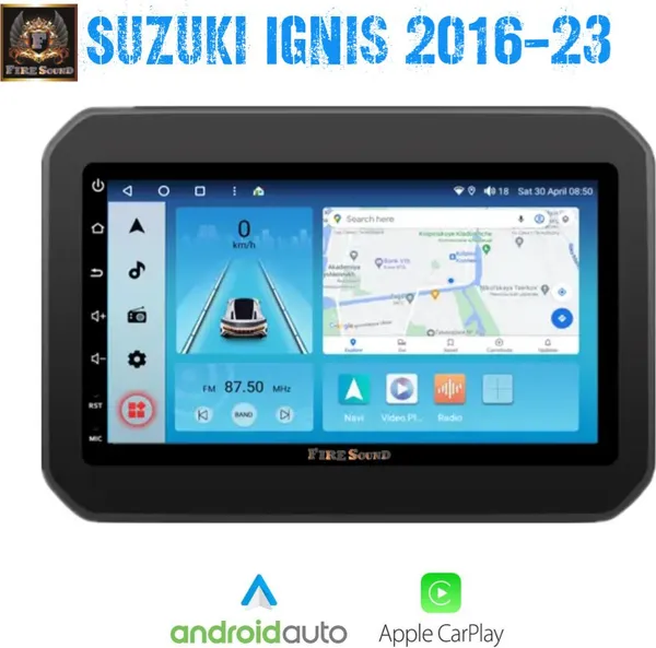 Fire_sound_New_maruti_ignis_9inch_android_player_ram2/32_AHD_display(1280p)4k_video_suport_Car_Stereo_(Double_Din)